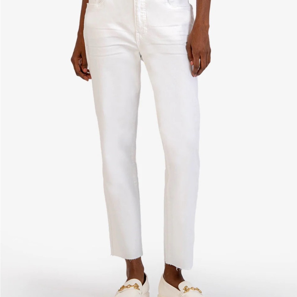 Kut from the Kloth White Ankle Jeans NWT size 8